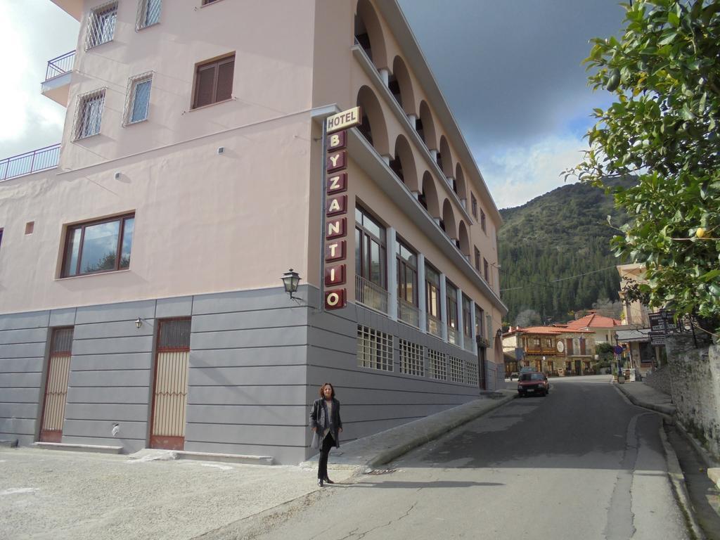 Byzantion Hotel Misztrász Kültér fotó